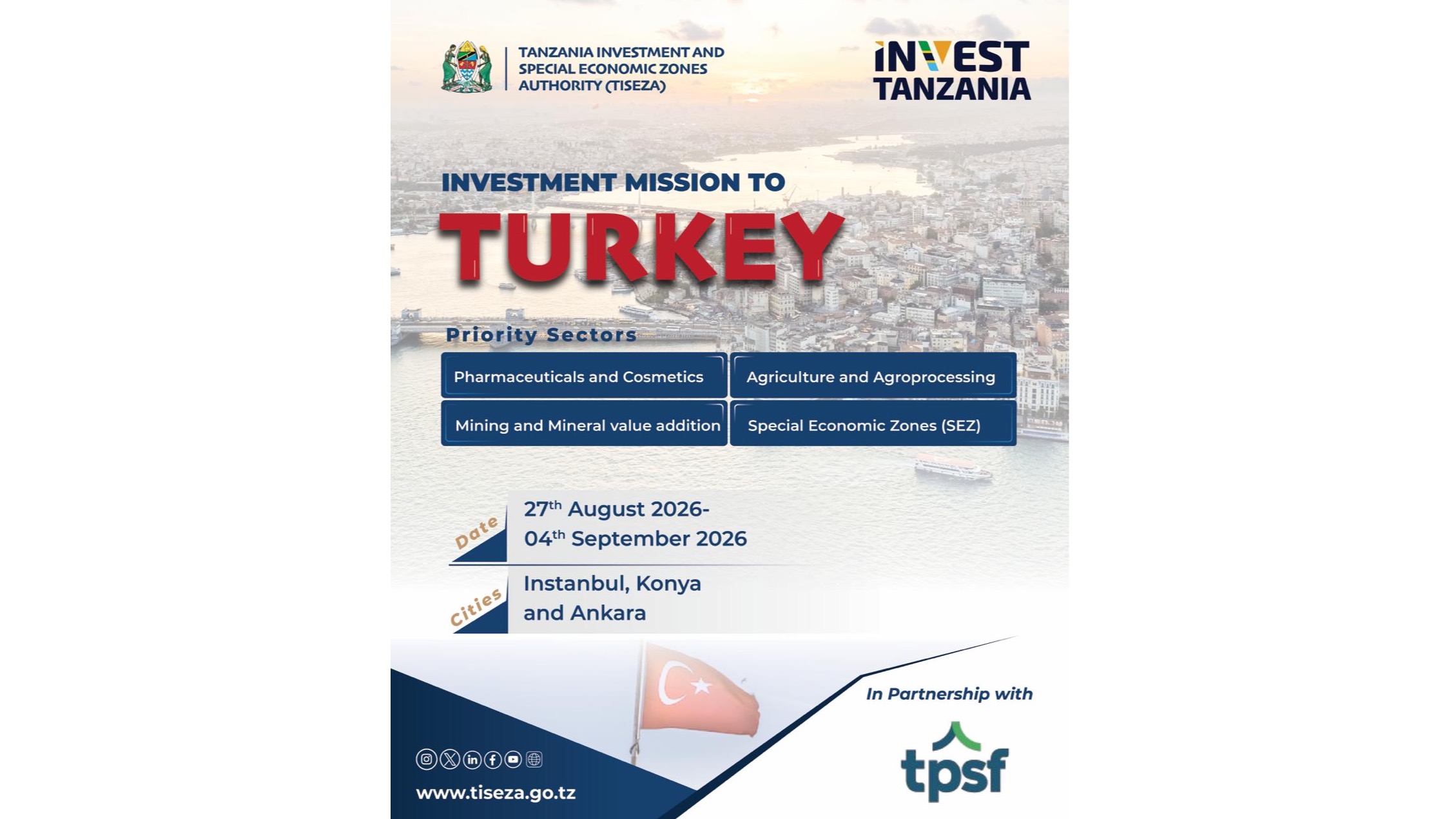 INVESTMENT MISSION TO TURKEY